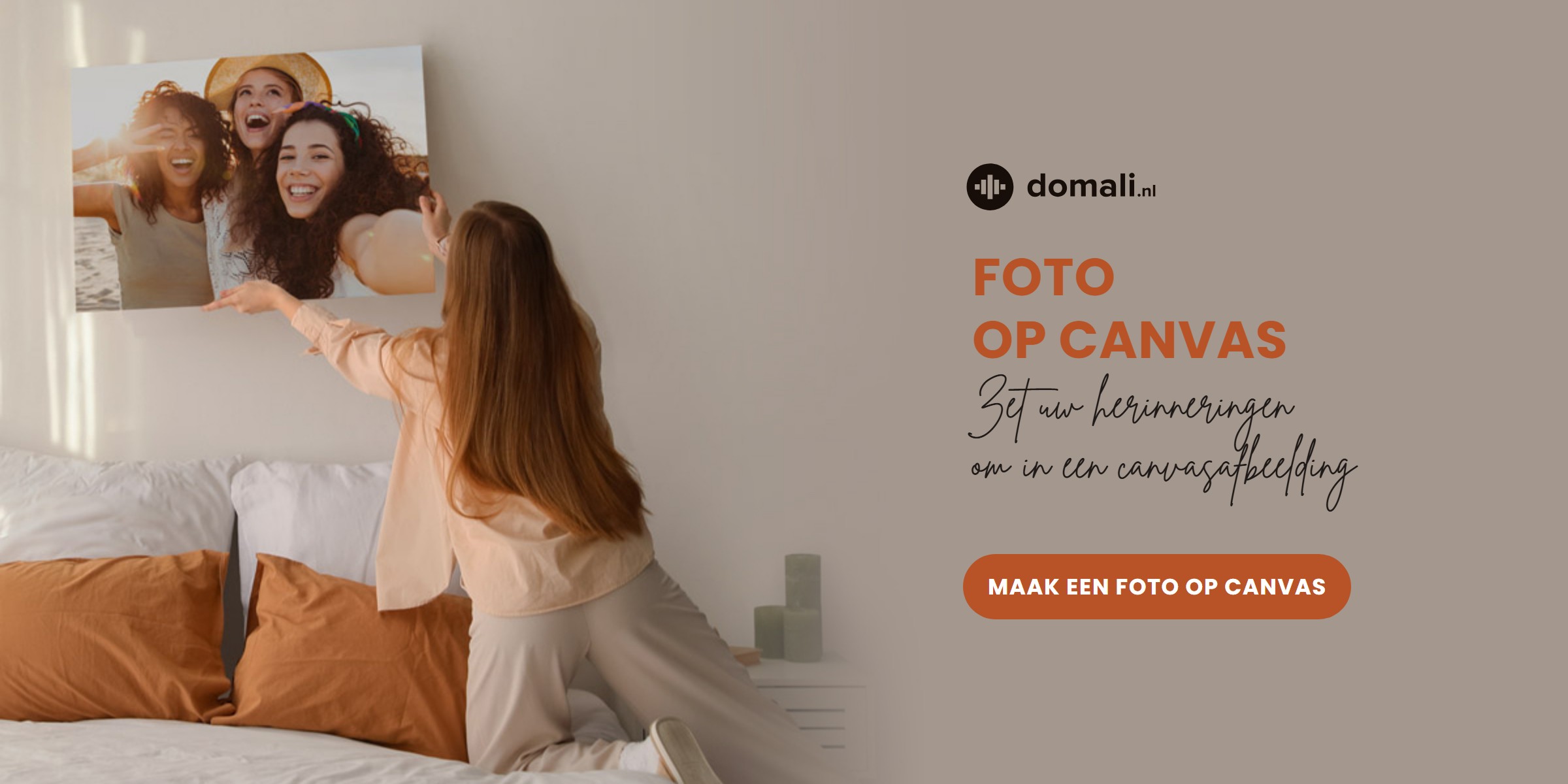 Foto op canvas